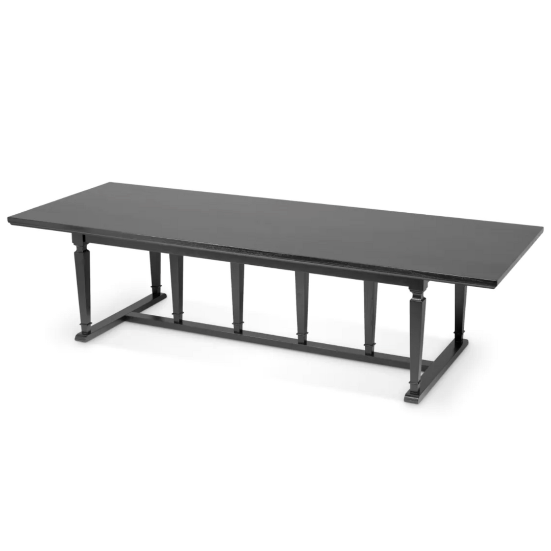 Americana Dining Table in Black - 300cm