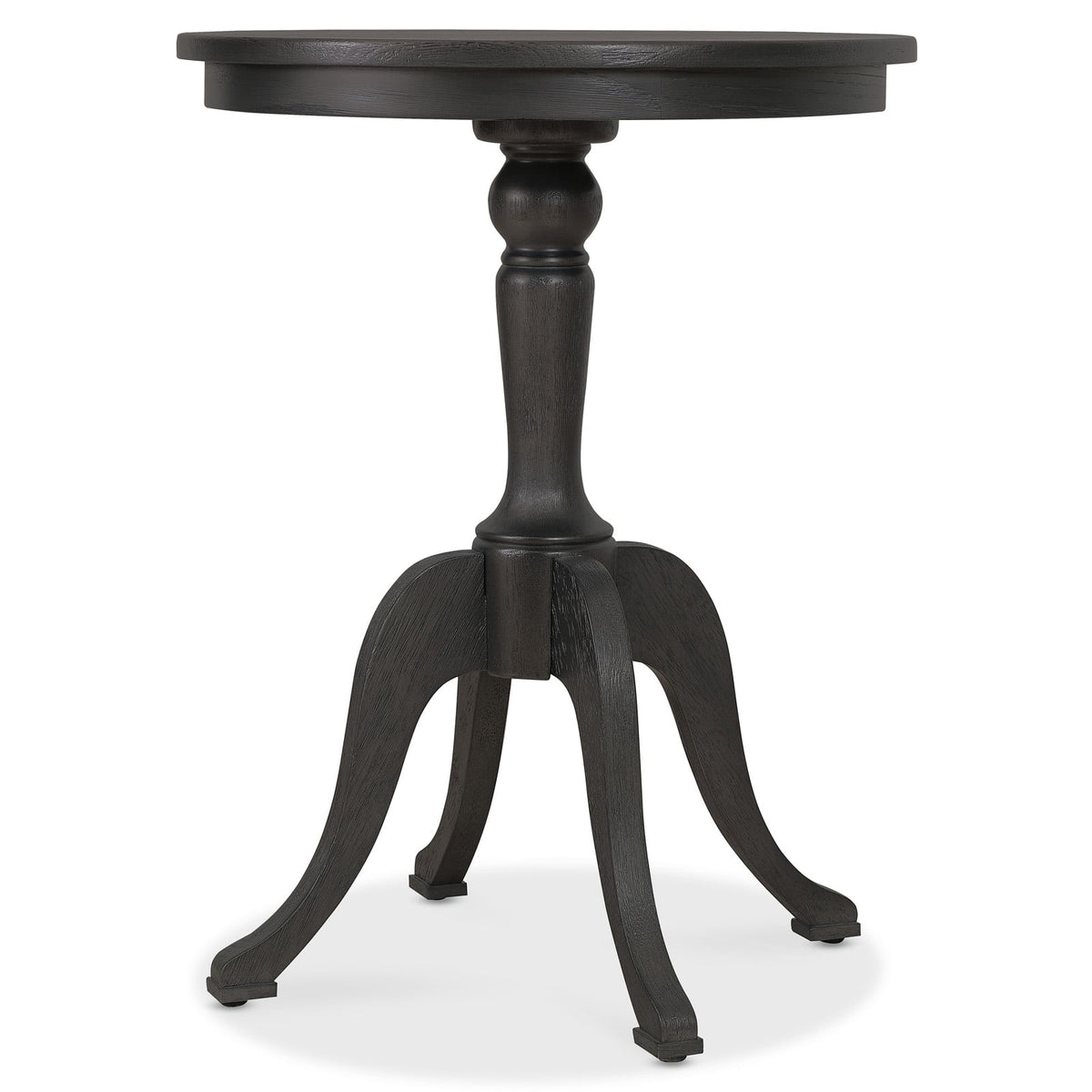 Timeless Round Side Table in Dark