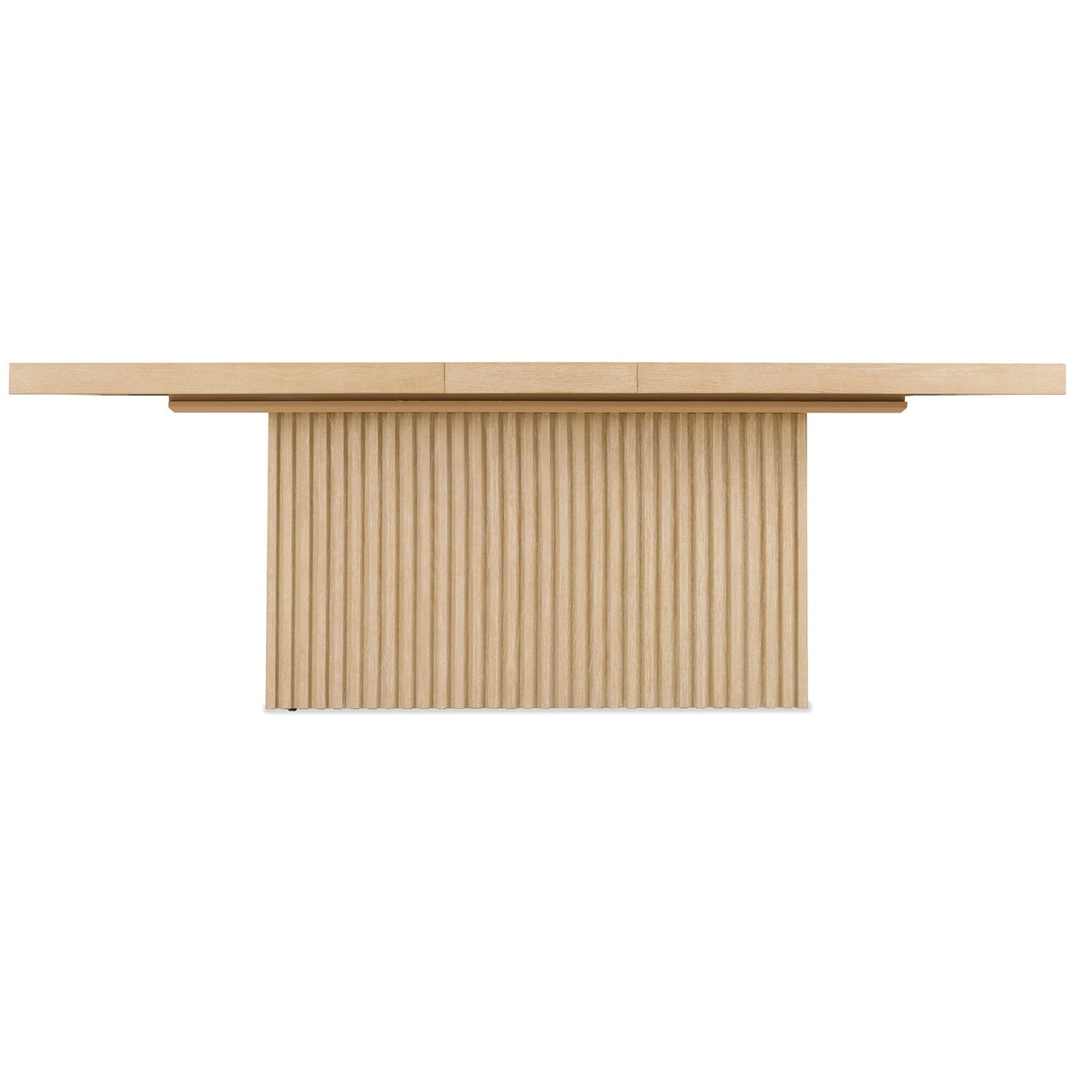 Academia Rectangle Extending Dining Table with Tambour Base 180-260cm