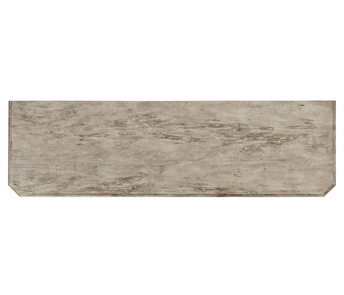 64" Rustic Grey Three Door Sideboard