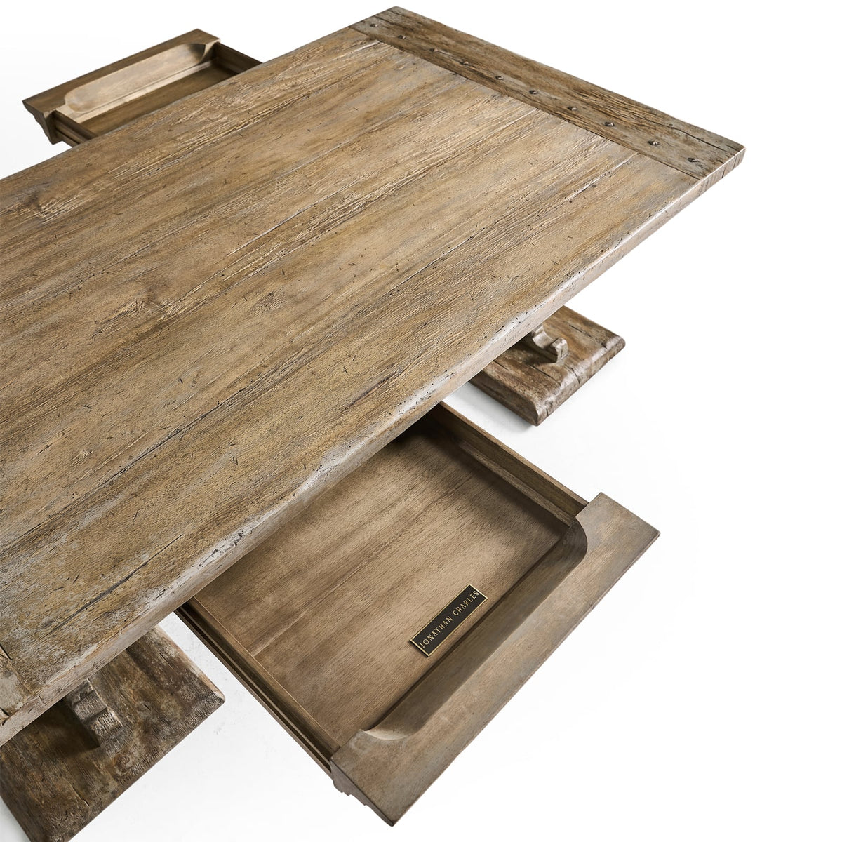 Caldera Pedestal-Base Coffee Table