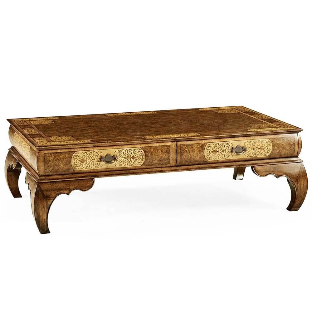 Seaweed Marquetry Coffee Table