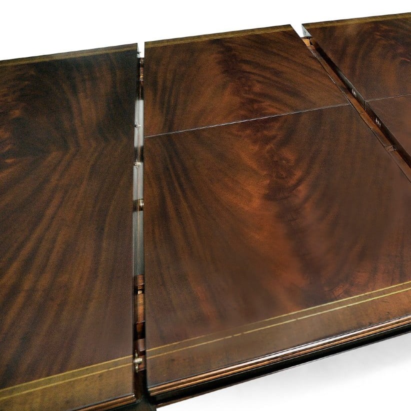 Curved Pedestal Extending Dining Table - 232-322cm