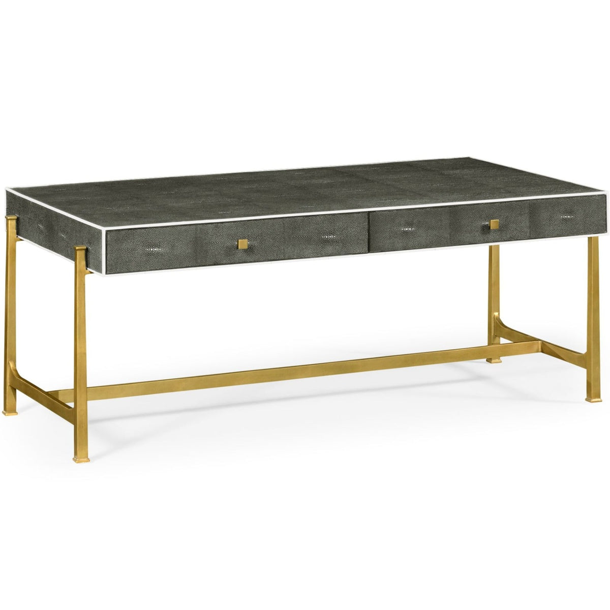 1930s Coffee Table in Anthracite Shagreen