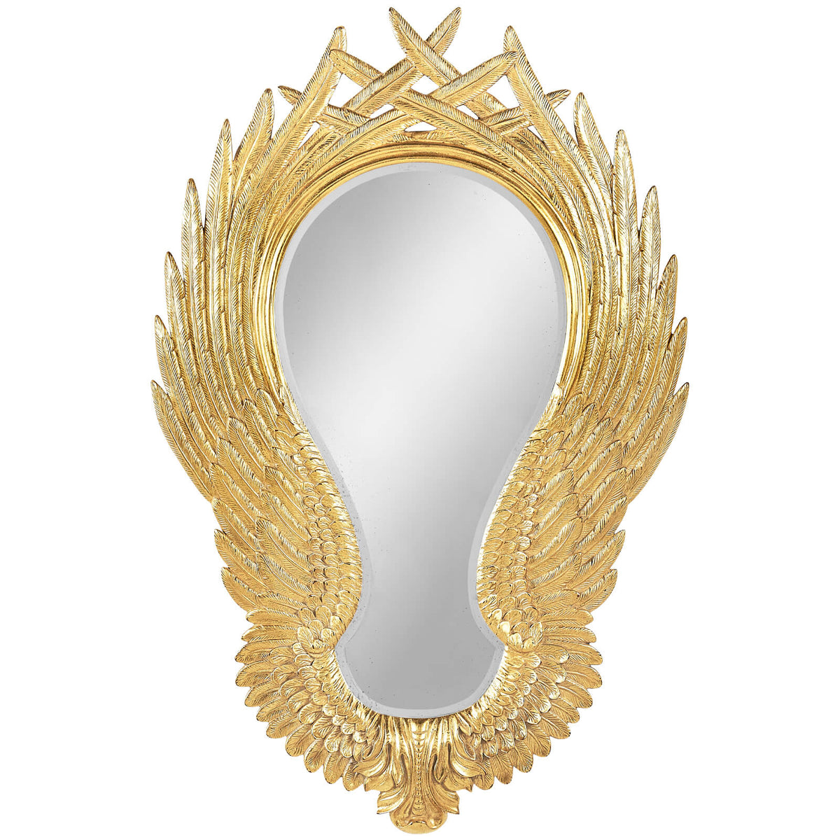 Classical Winged Wall Mirror