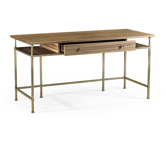 Hamilton Writing Desk in Golden Amber