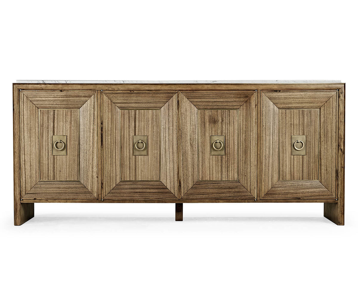 Hamilton White Marble Credenza