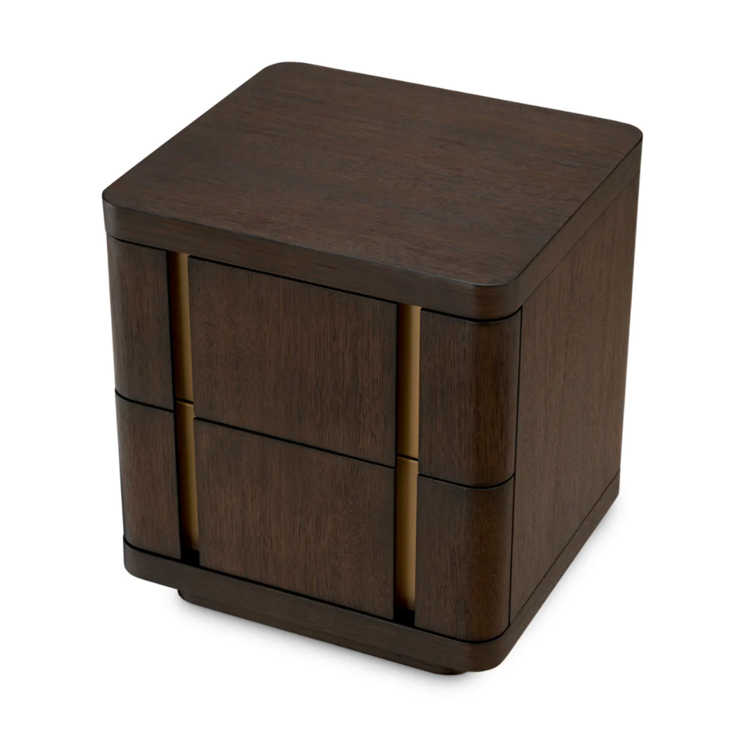 Small Nightstand Modesto in Mocha