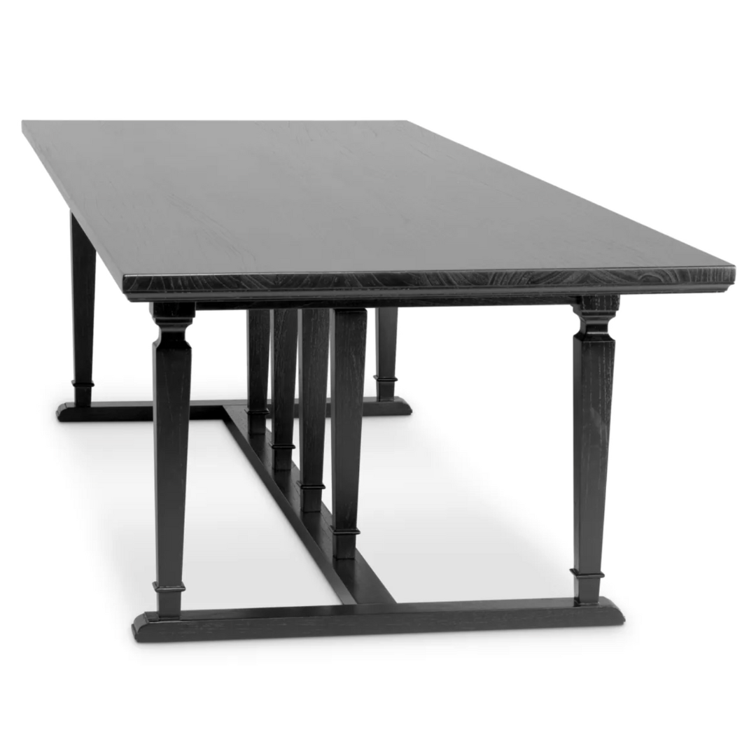 Americana Dining Table in Black - 300cm