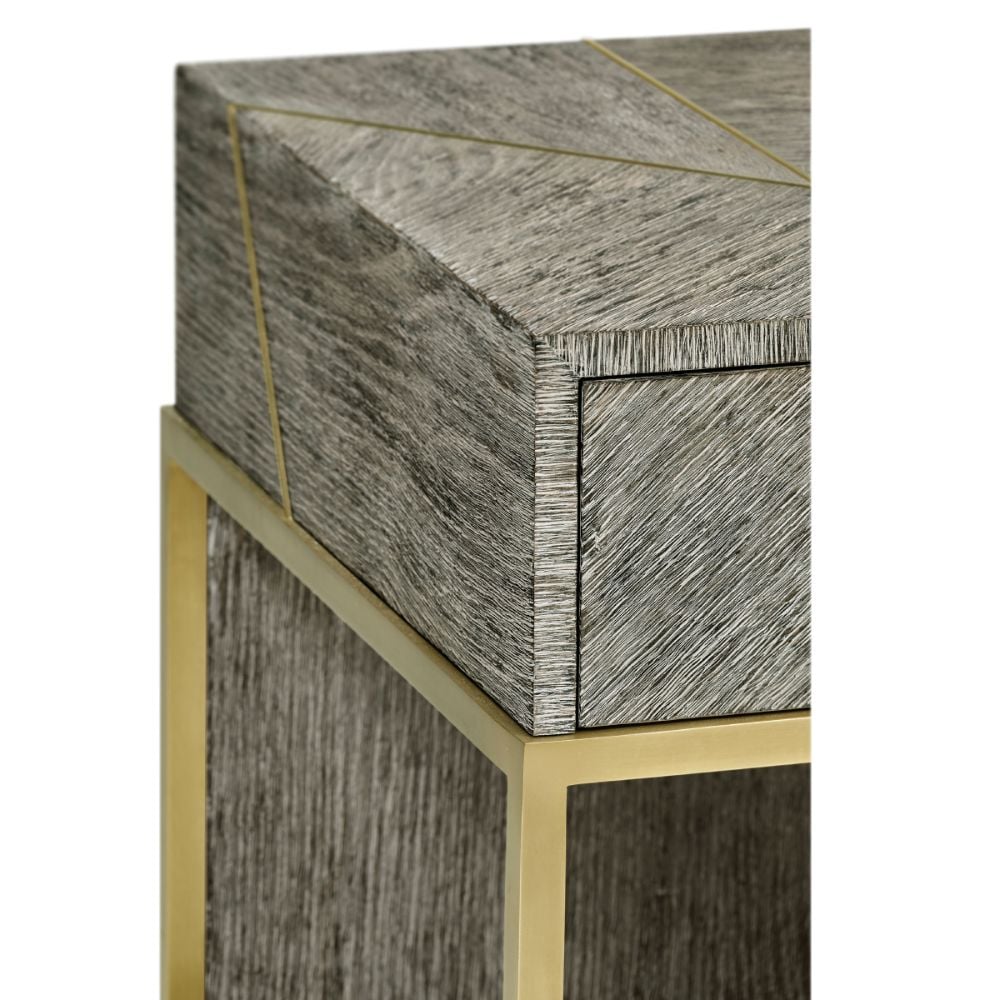 Geometric Bedside Table