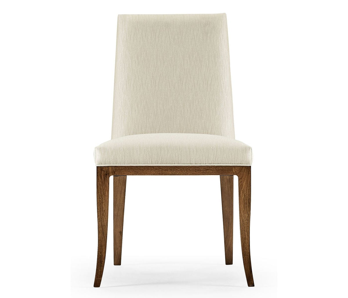 Toulouse Upholstered Walnut Dining Chair - Castaway