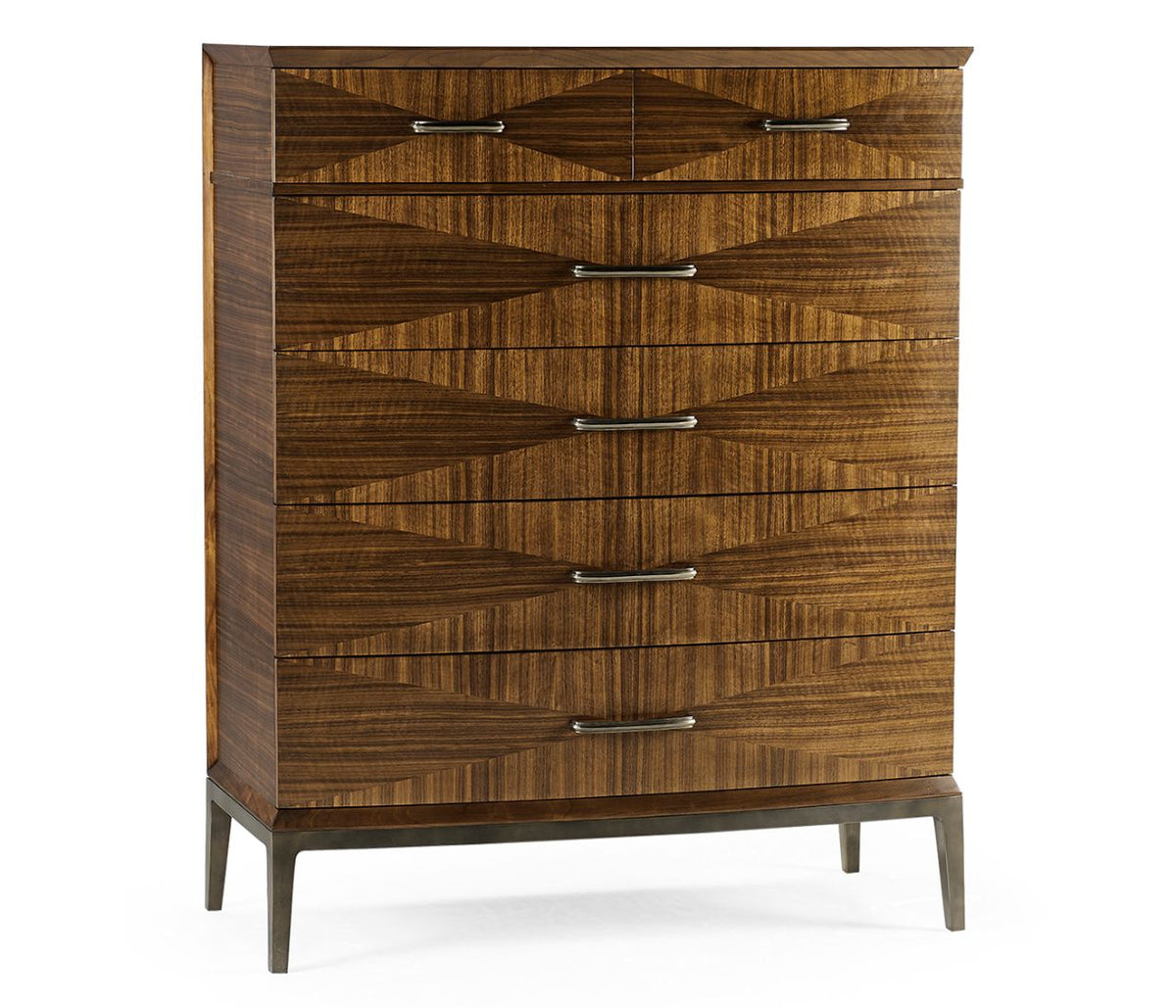 Toulouse Walnut Tall Chest of Drawers
