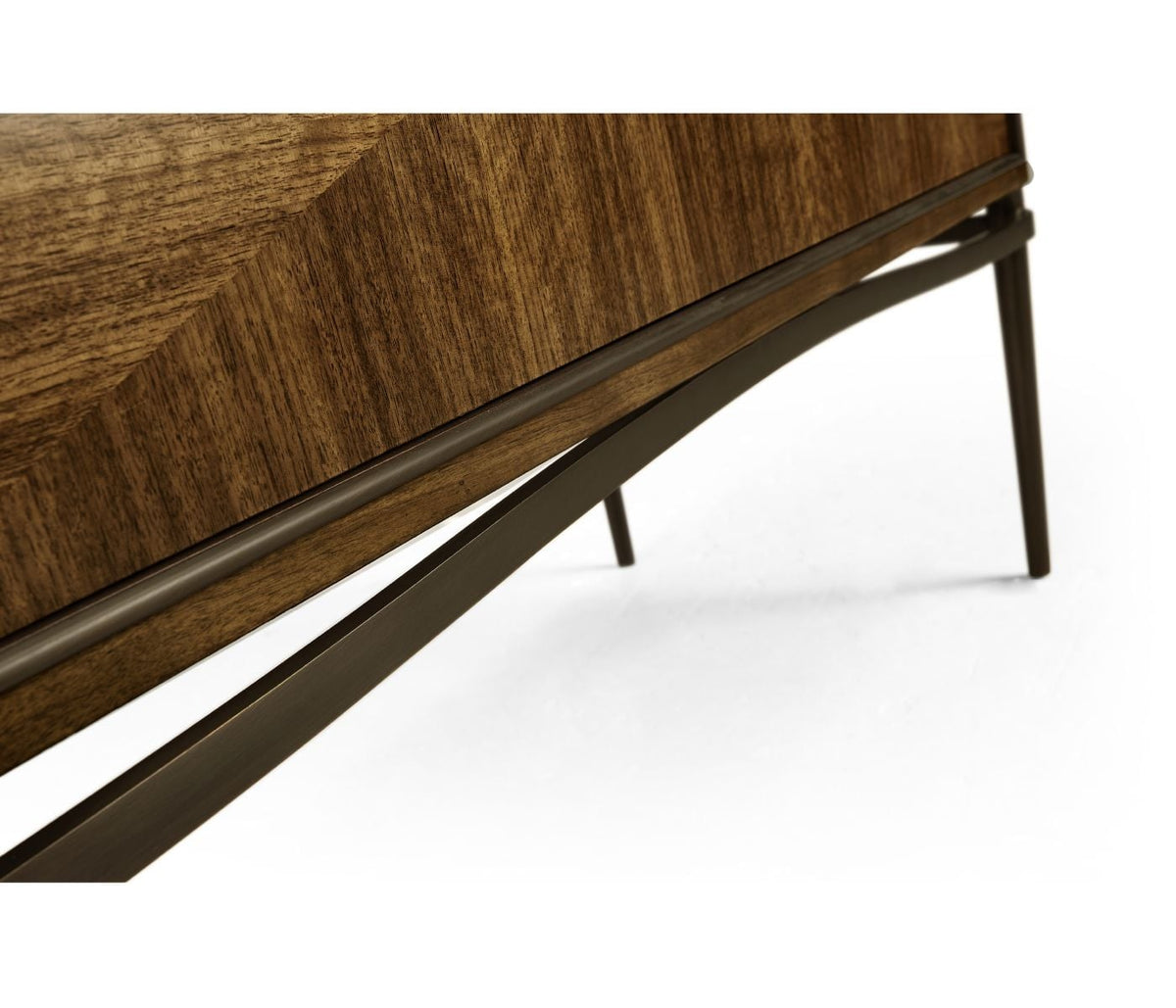 Toulouse Walnut Open Shelving Unit