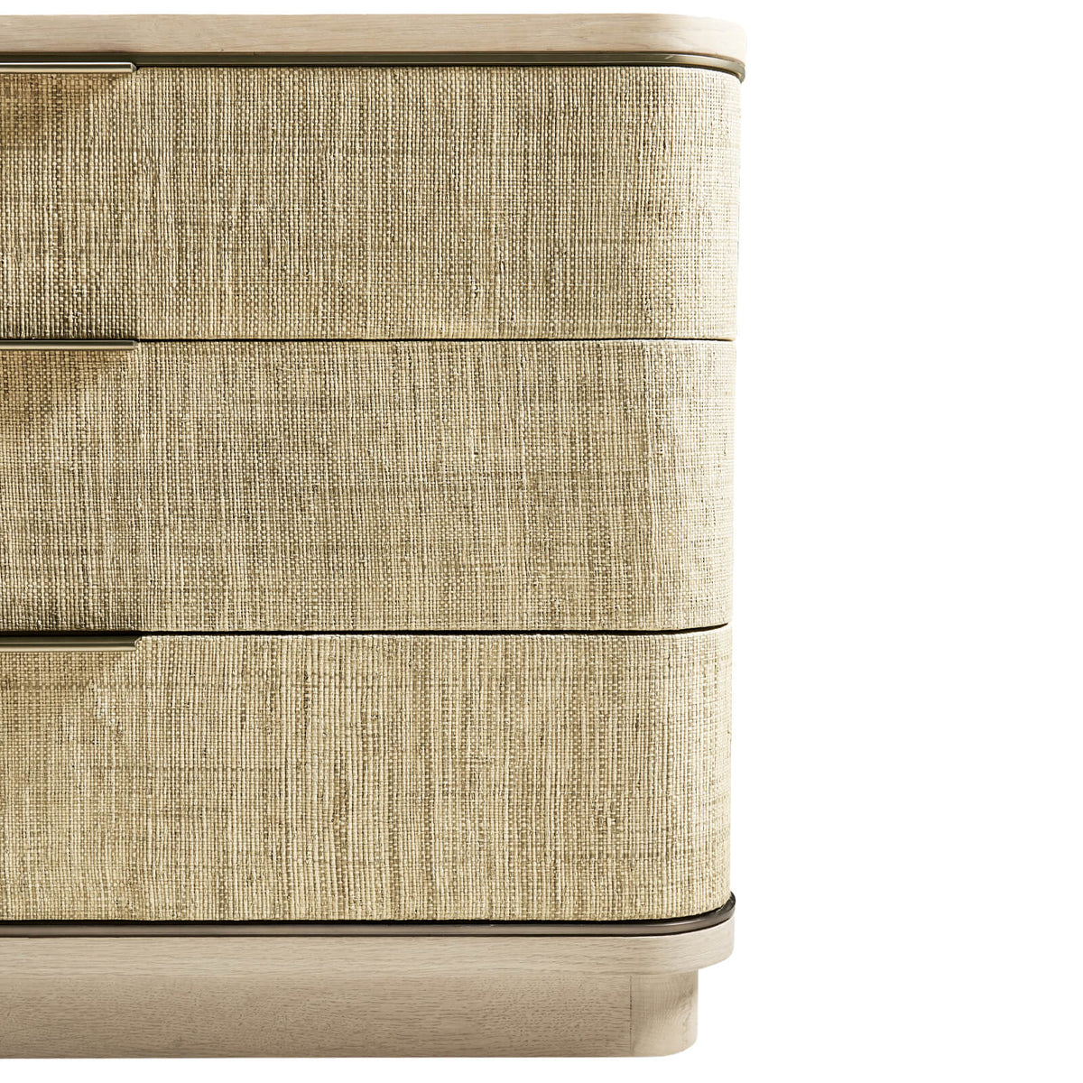 Seiche Glasscloth Bedside Table - Large