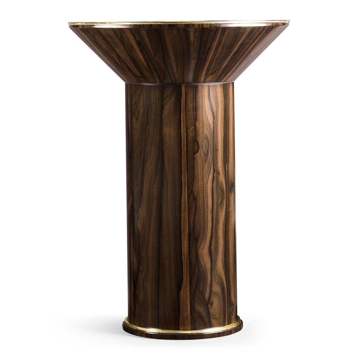 Verdure Round Side Table in Jade Green