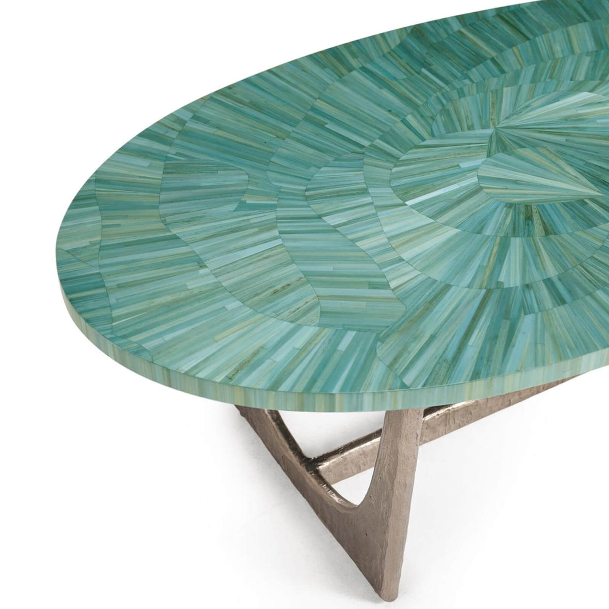 Seaglass Oval Coffee Table
