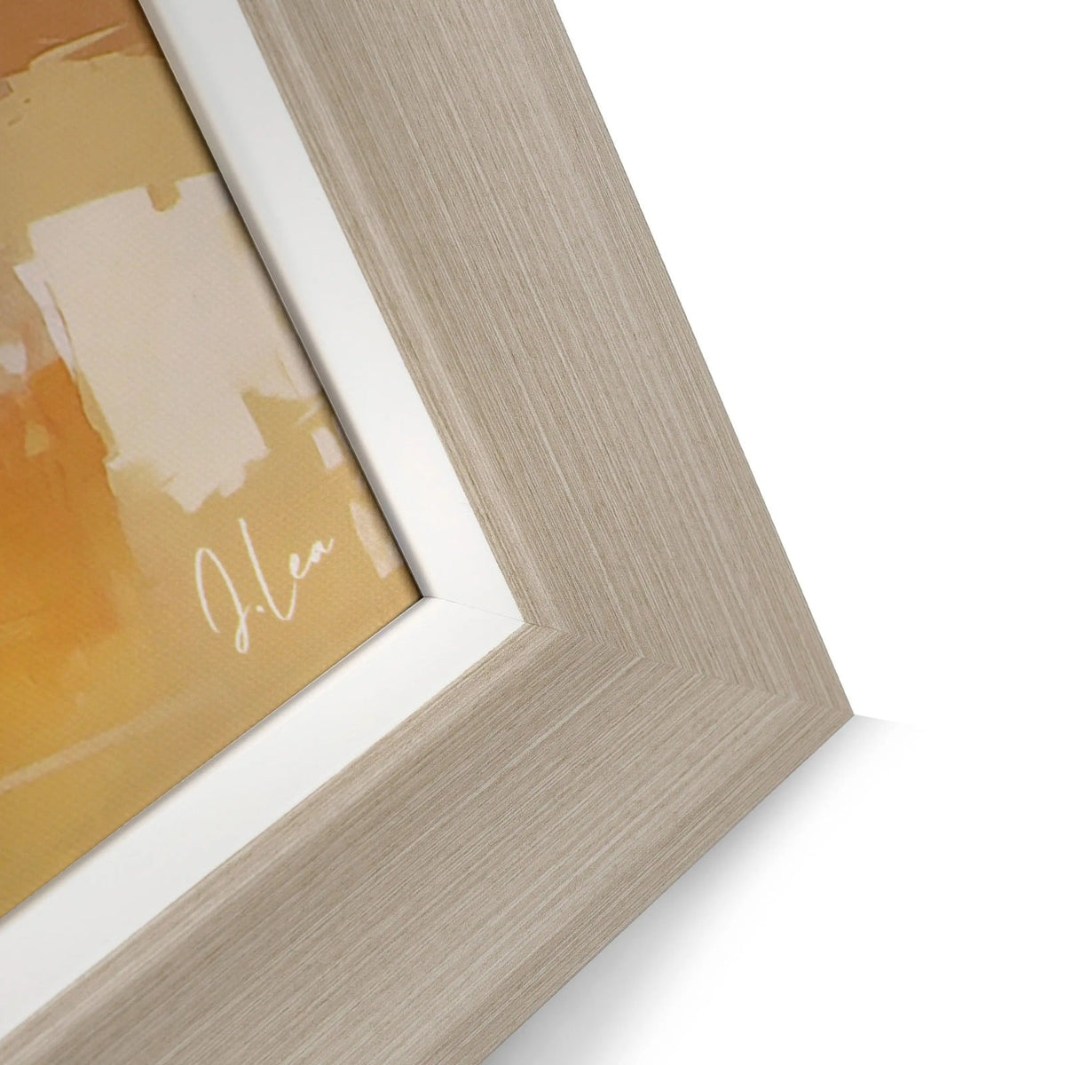 Harbour Glow Framed Canvas