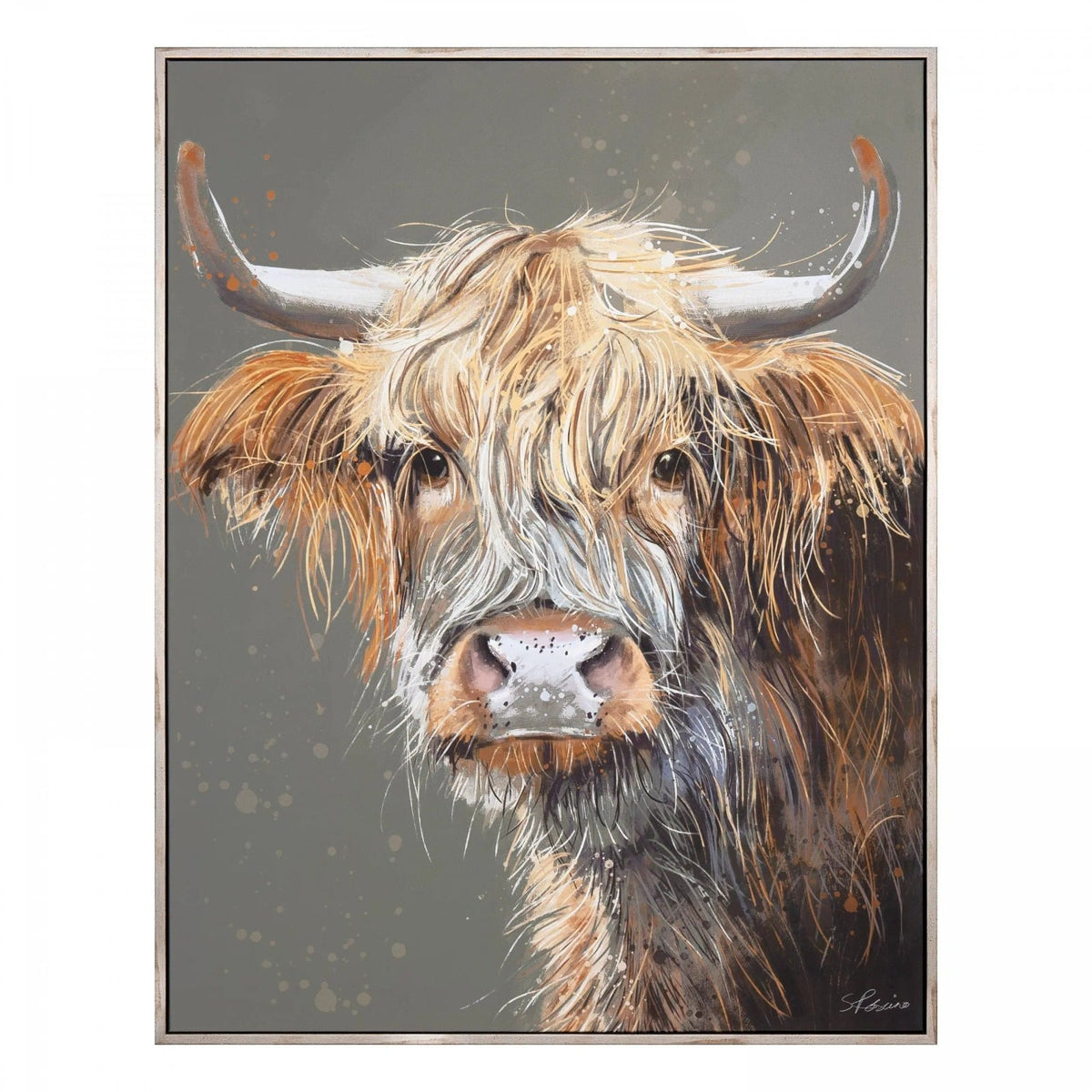 Brodie Framed Canvas