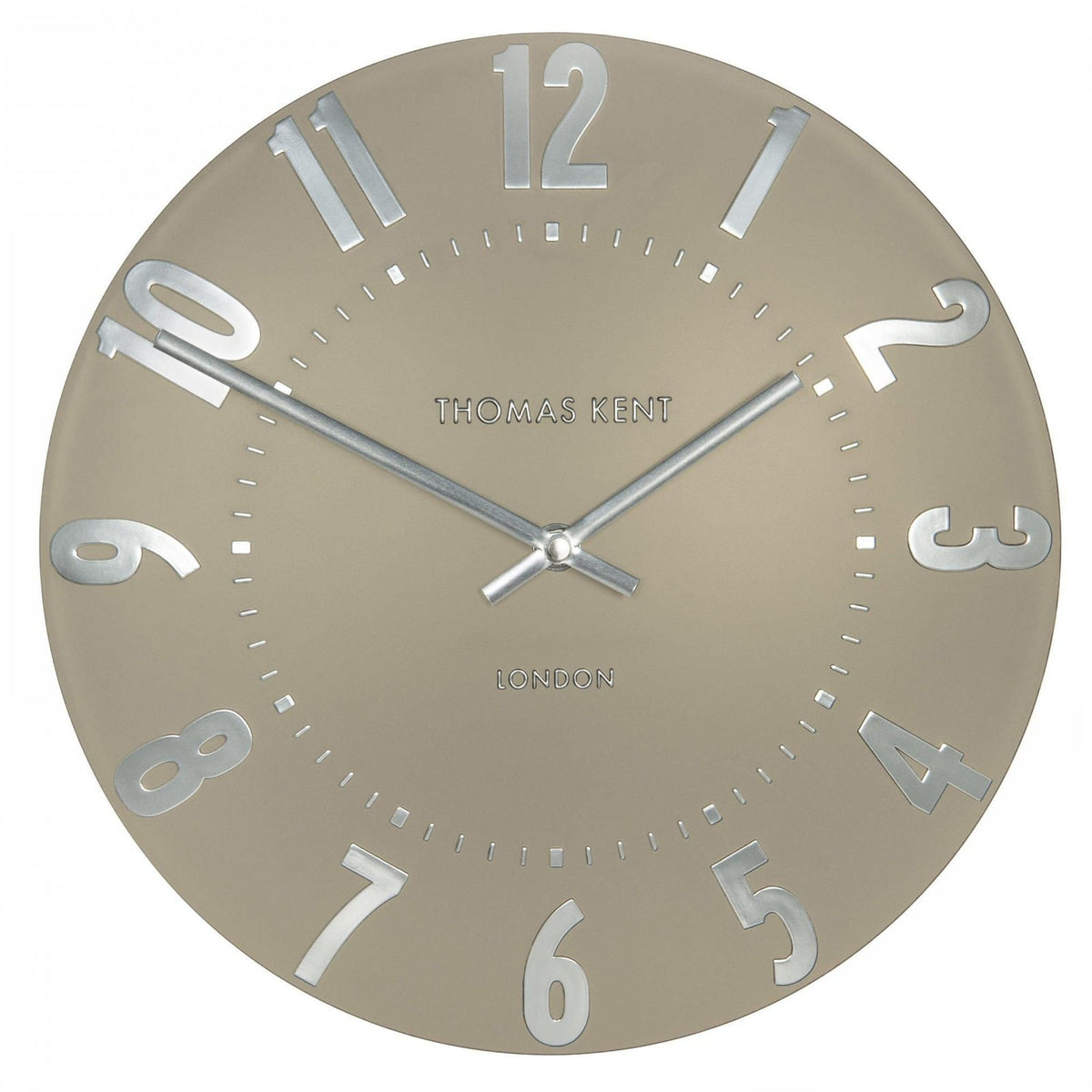 Mulberry Small Wall Clock in Mocha