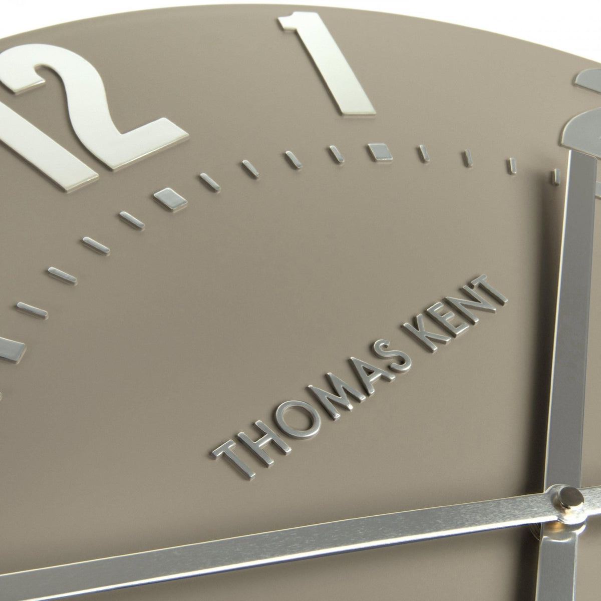 Mulberry Large Wall Clock in Mocha
