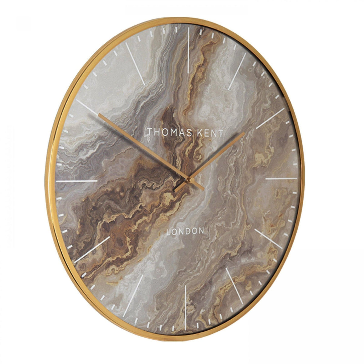 Oyster Large Grand Clock in Bronze