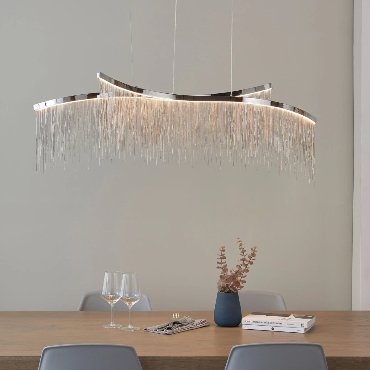 Aquitaine Linear Pendant Light
