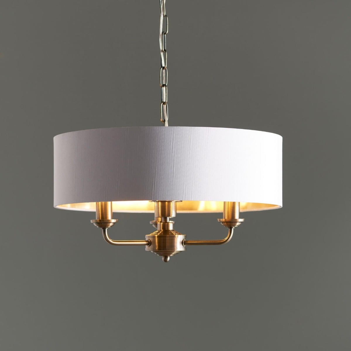 Homelea 3-Light Pendant Light Antique Brass