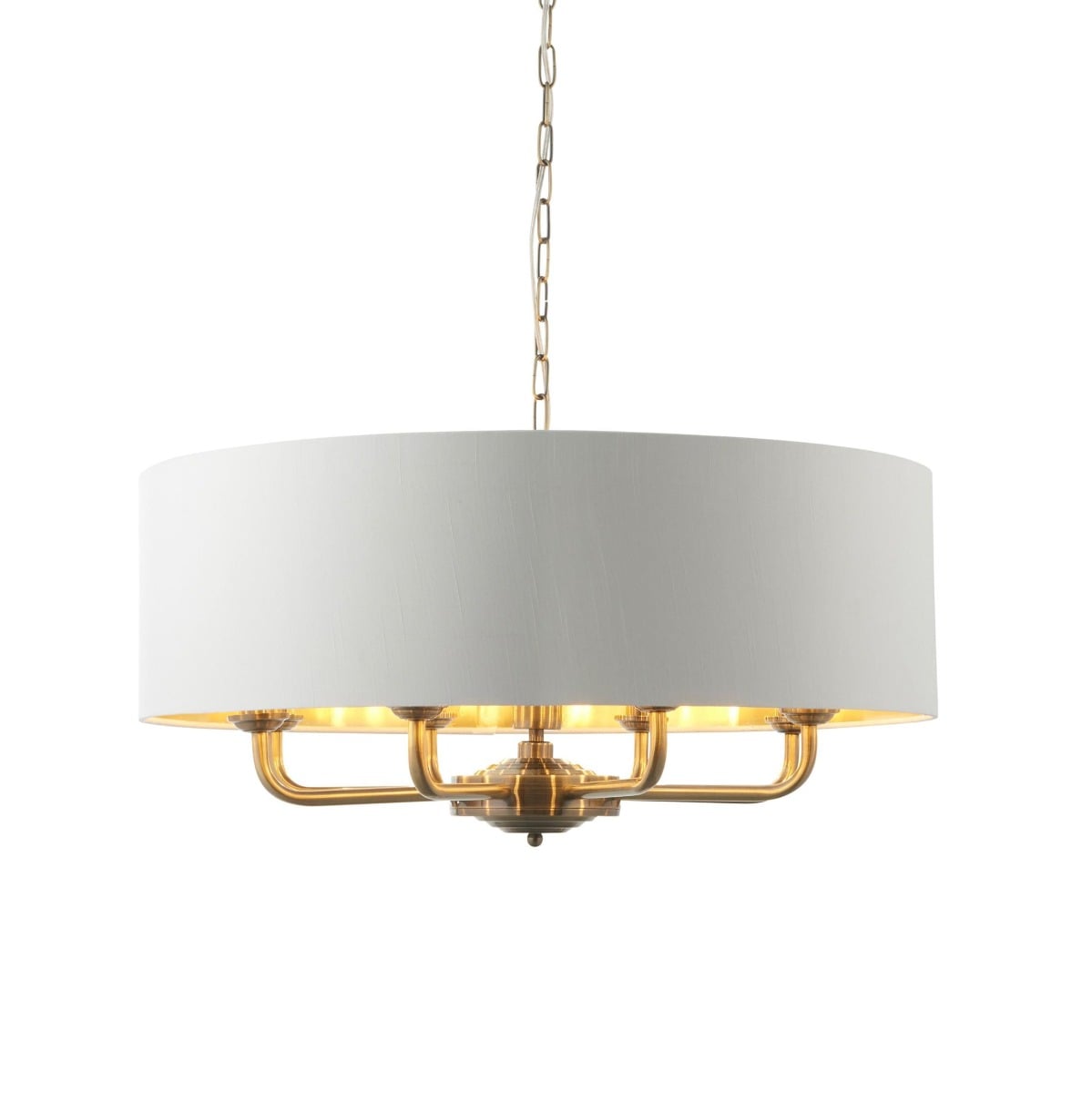 Homelea 8 Pendant Light Antique Brass