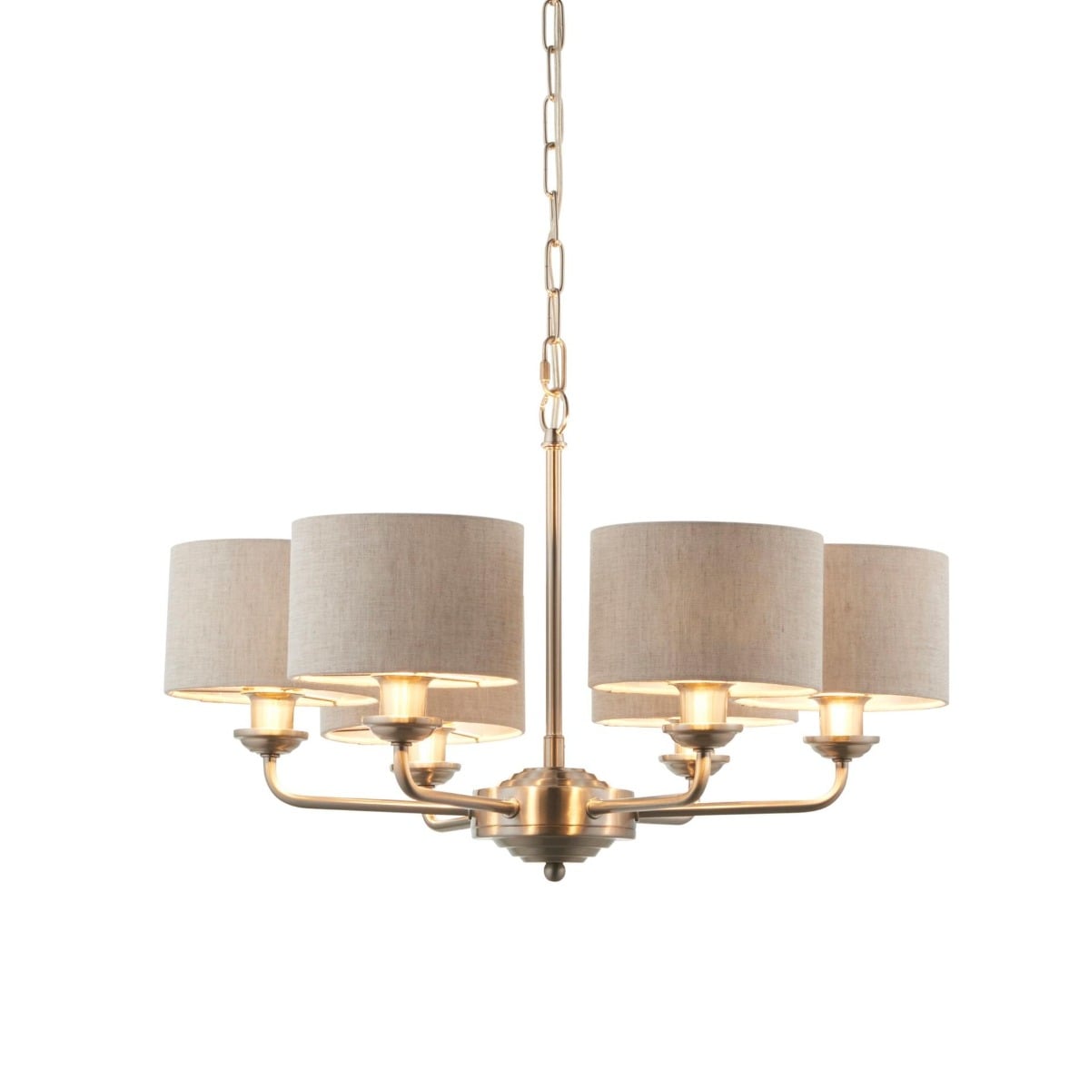 Homelea 6 Pendant Light Chrome
