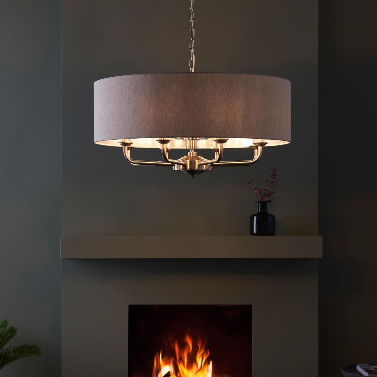 Homelea 8 Pendant Light Chrome