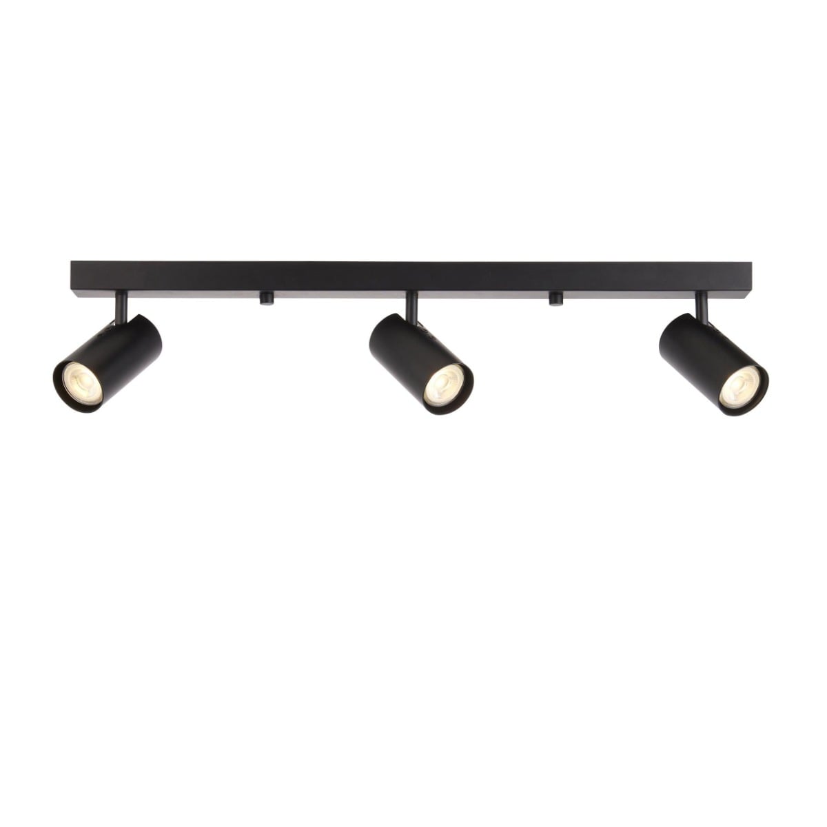 Roza 3 Ceiling Light Black