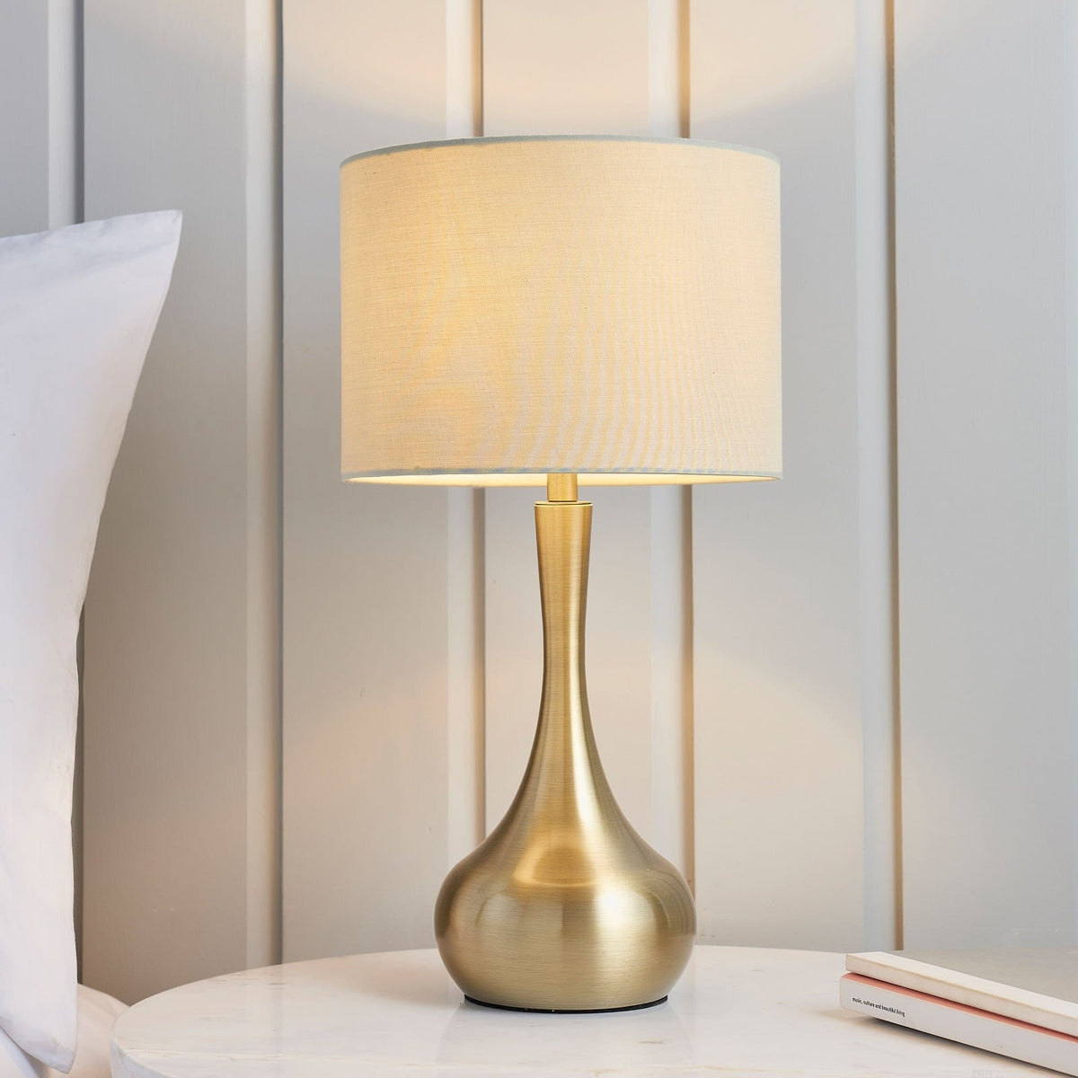 Kington Table Lamp in Brass