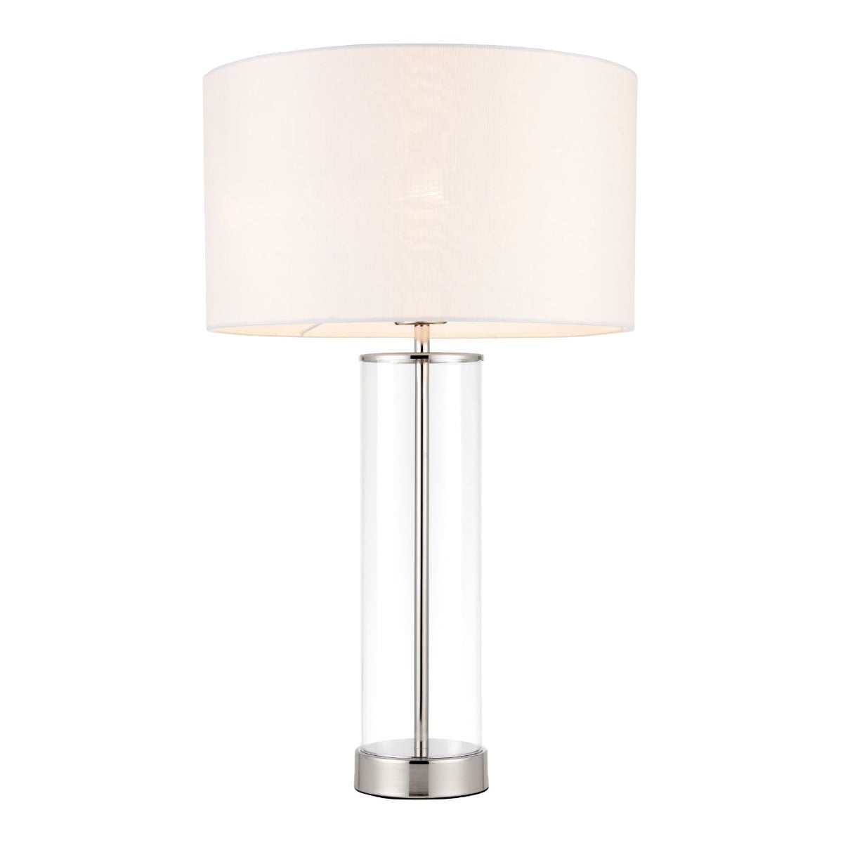 Briston Table Lamp in Bright Nickel