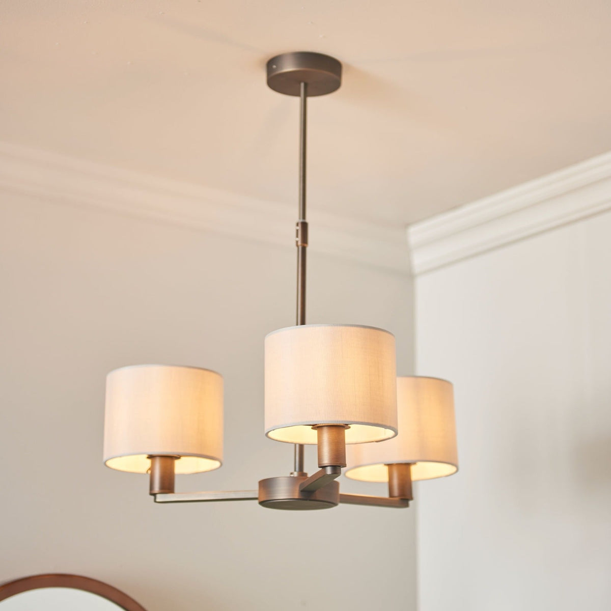 Thorpe Pendant Light in Bronze - Small