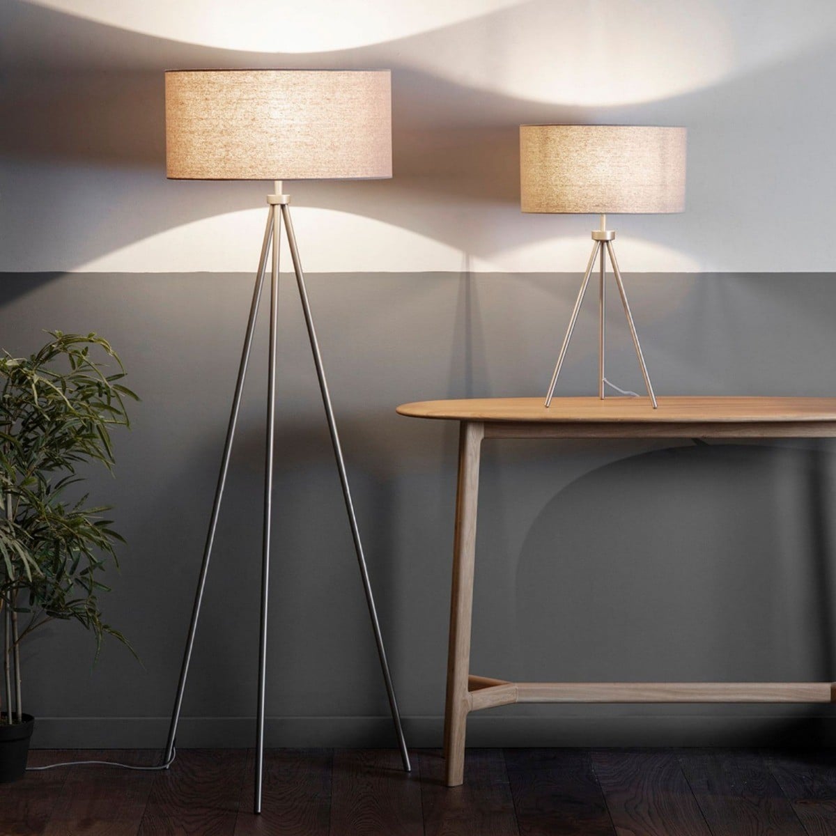 Holmfirth Tripod Floor Lamp