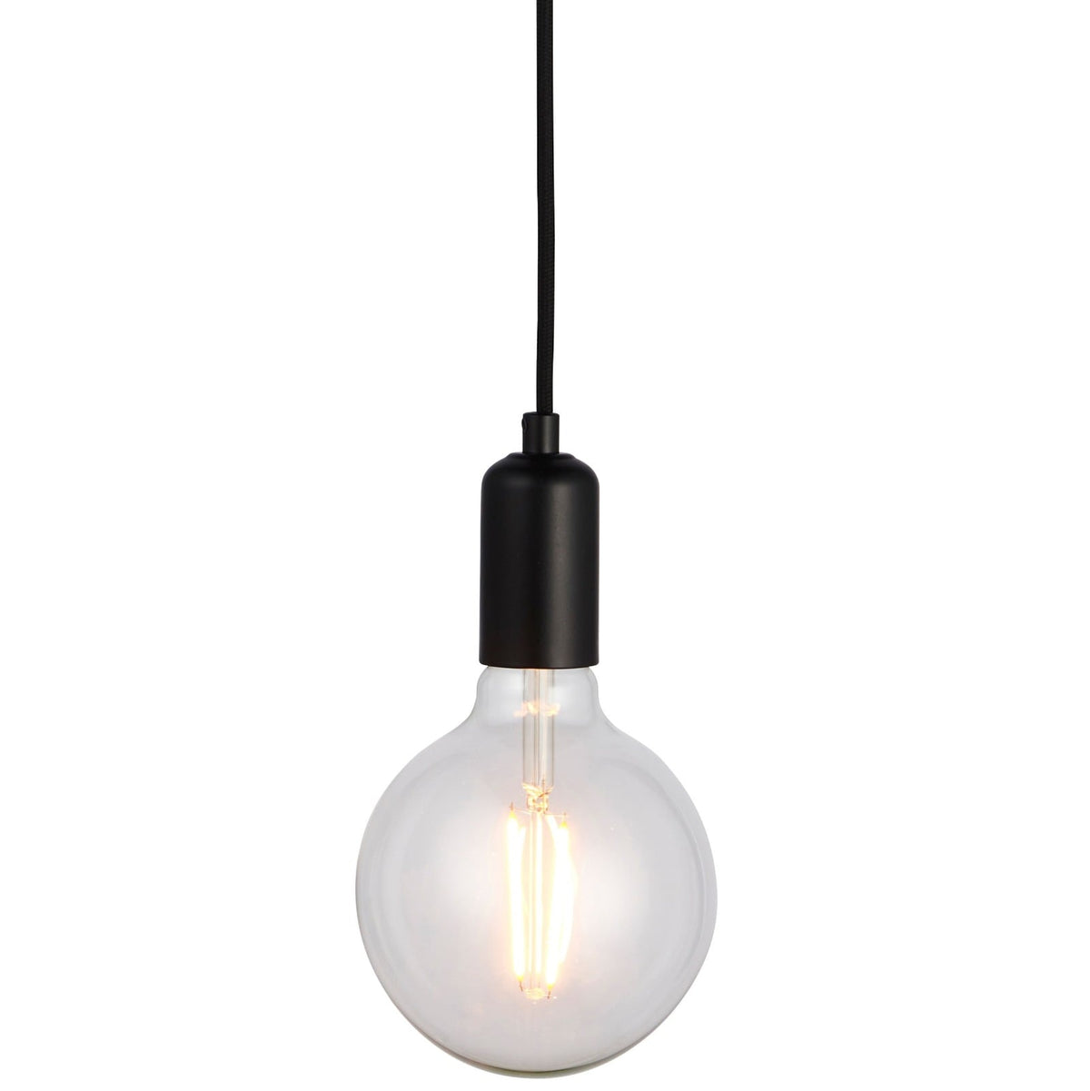 Ares Pendant Light in Matt Black