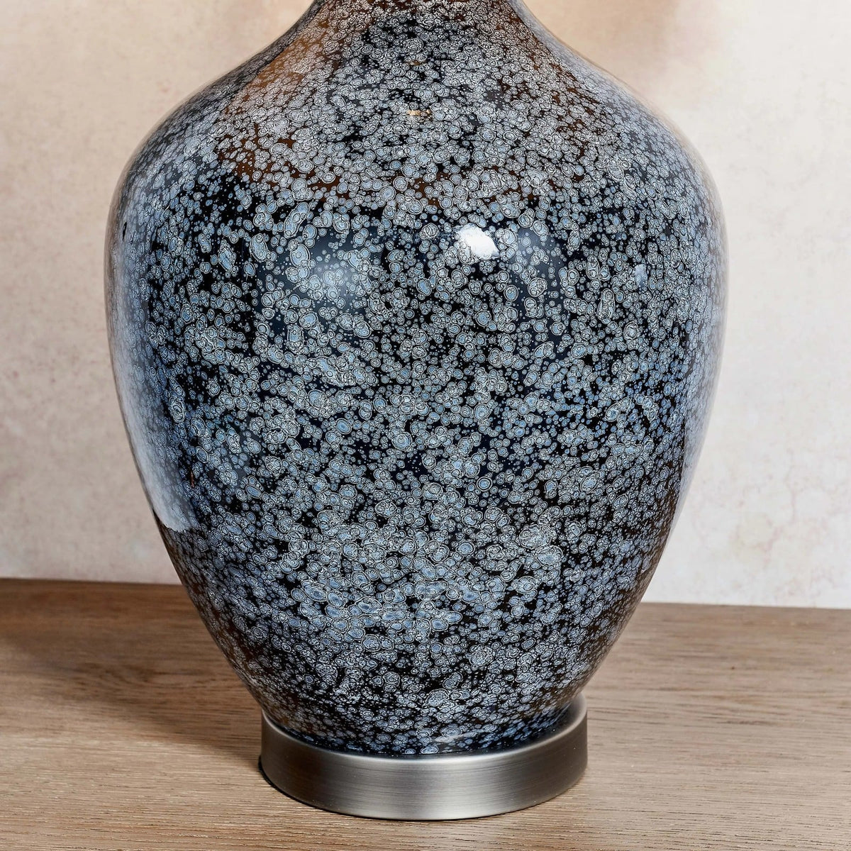 Hunstanton Table Lamp in Grey Black