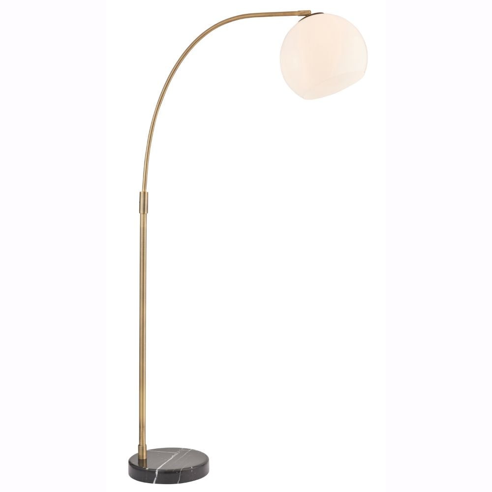 Mod Floor Lamp Black Marble