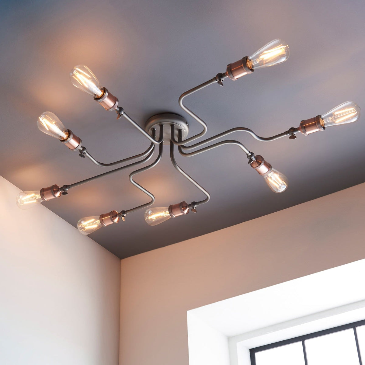 Myron Industrial Ceiling Light