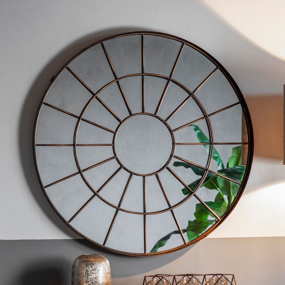 Folly Round Window Mirror