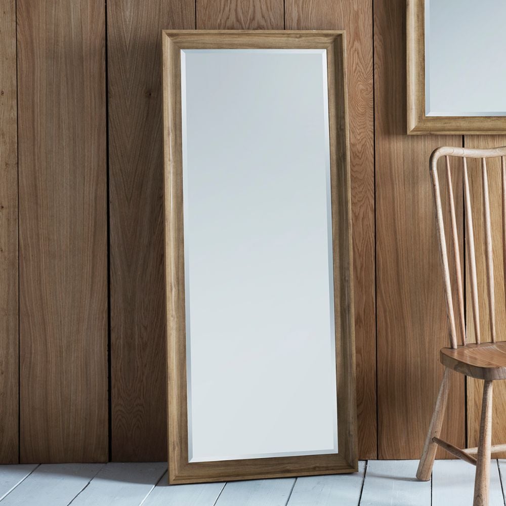 Forge Full Length Oak Effect Mirror