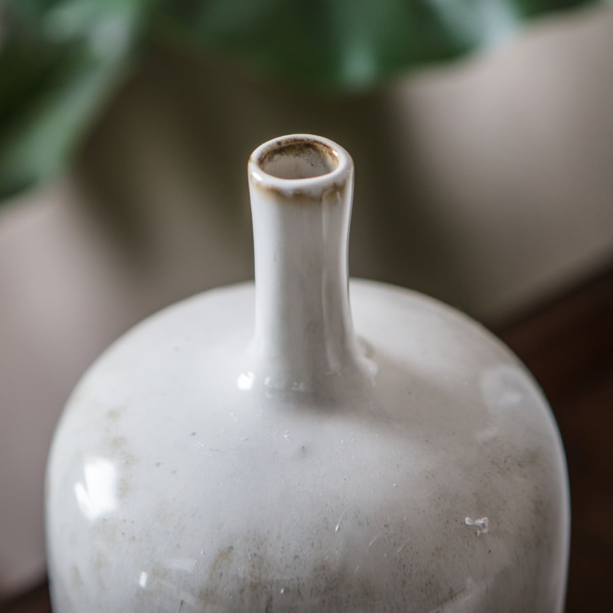 Nagao Contemporary Set of 3 White Vases