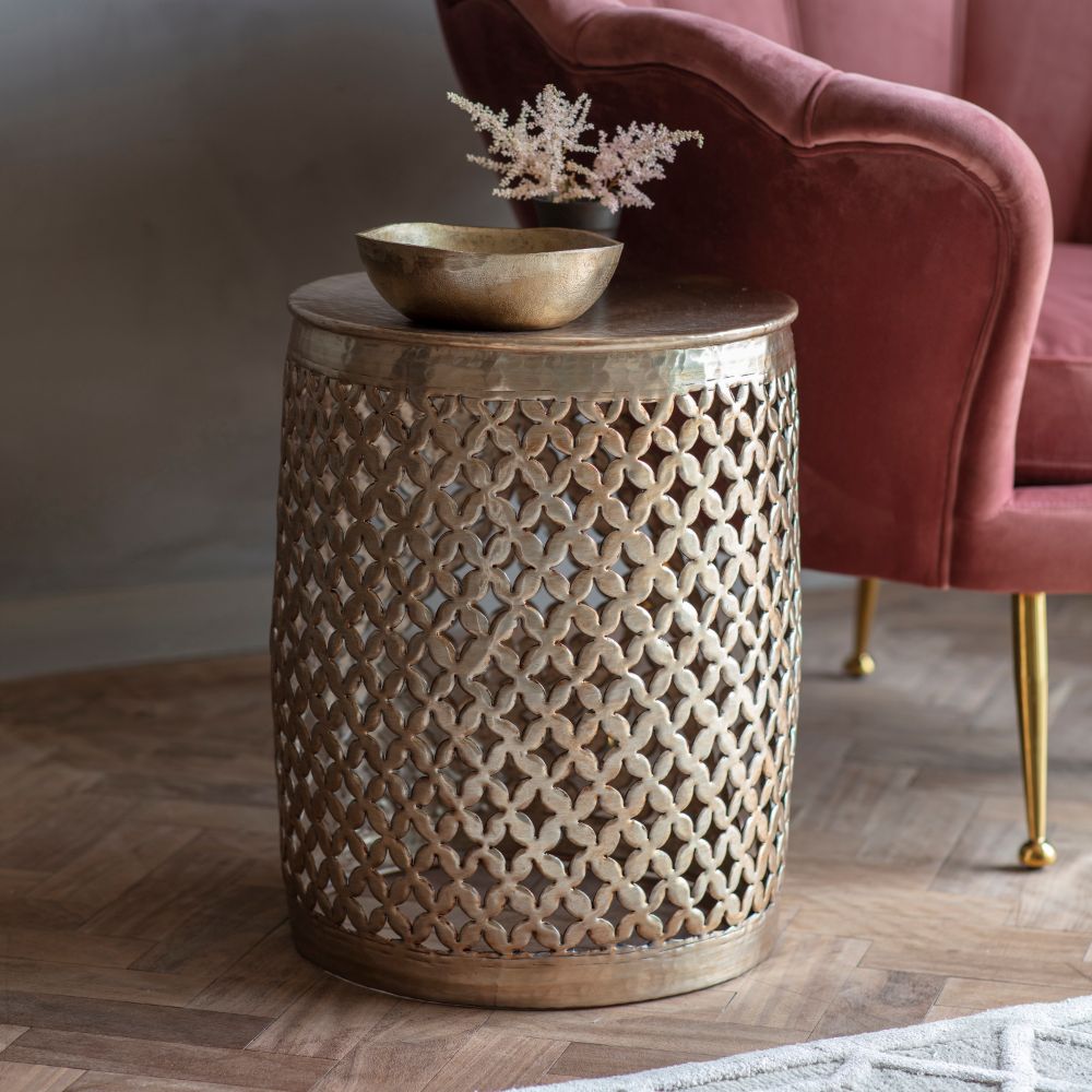 Moroccan Drum Table
