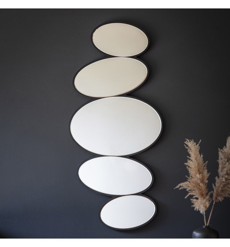 Contemporary Multi Circle Mirror