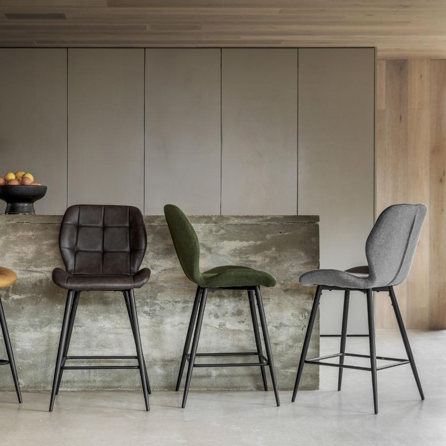 Jace Stool Light Grey Set of 2