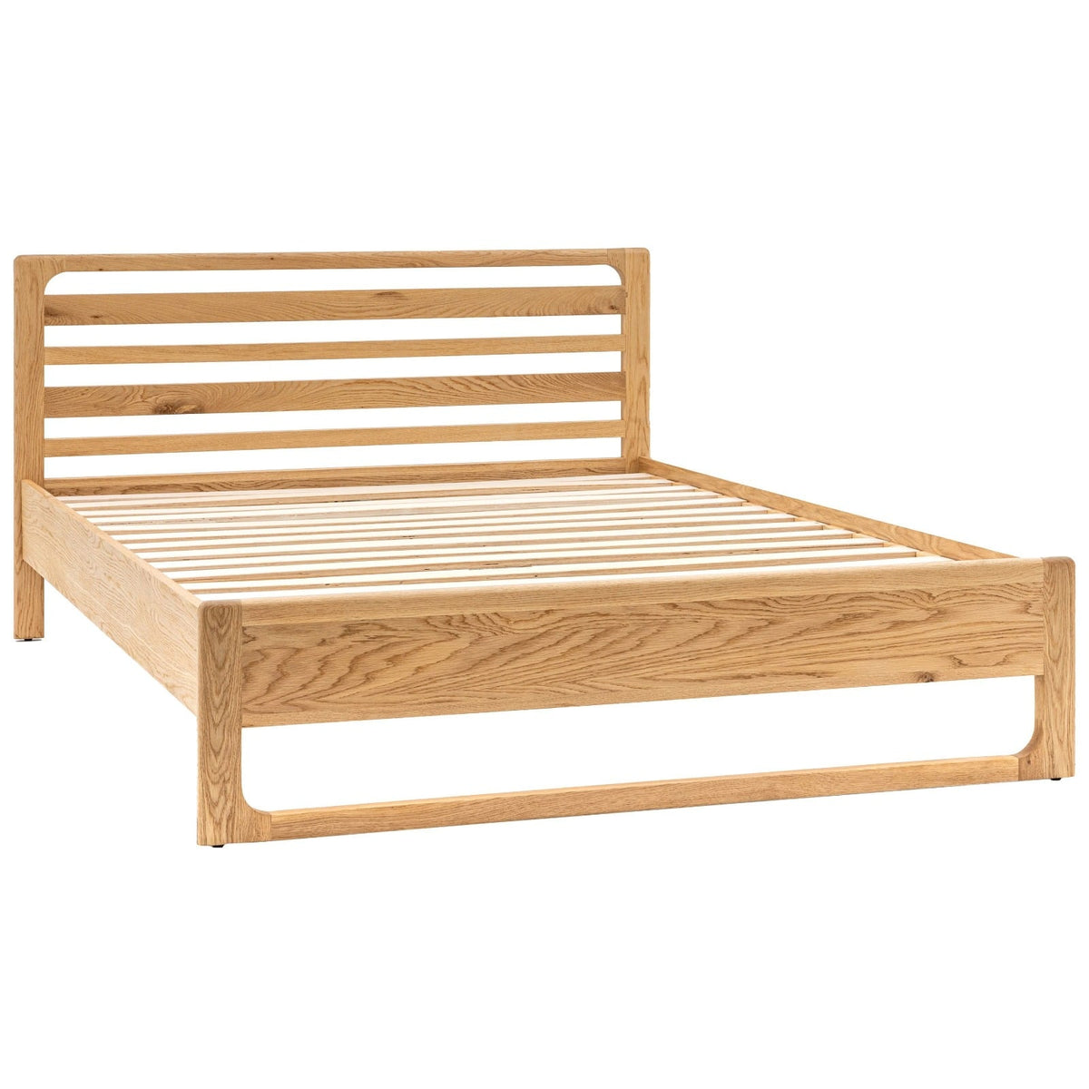 Nordia 4'6 Double Bed in Natural