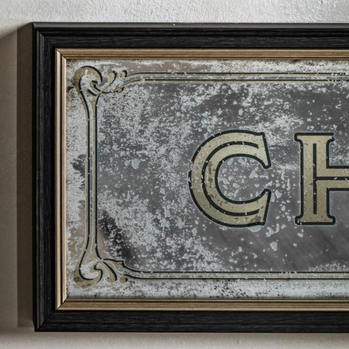 Champagne Wall Mirror