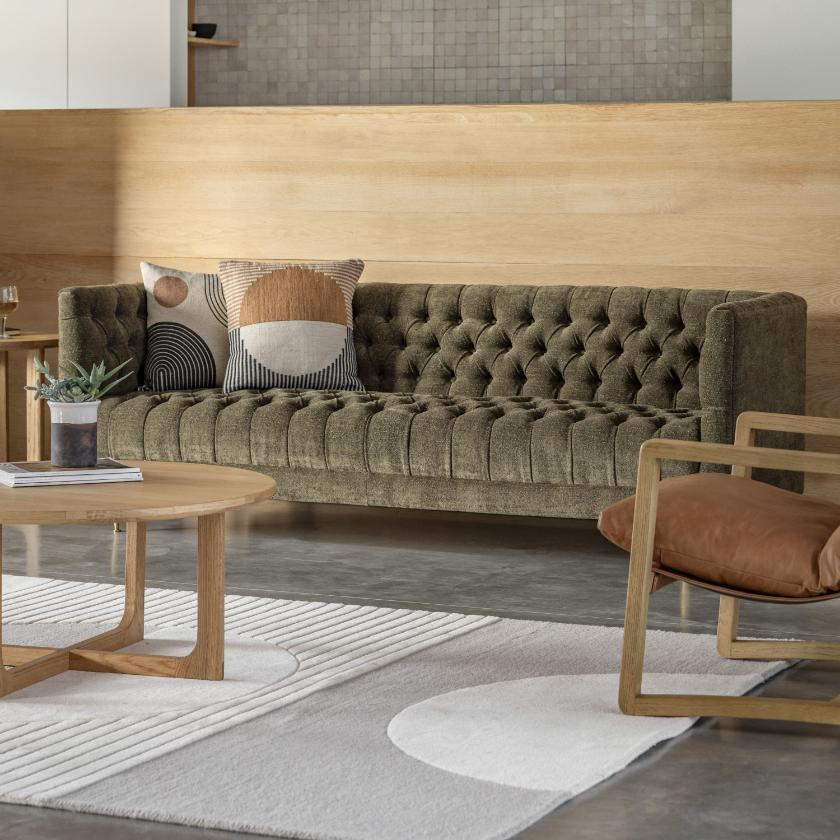 Chester Sofa Moss Green
