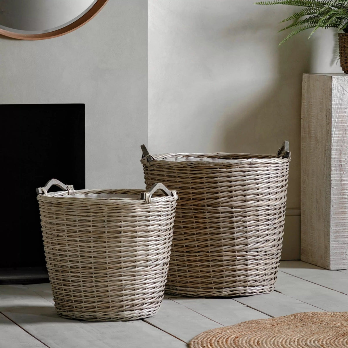 Paraiso Jumbo Baskets Set of 2