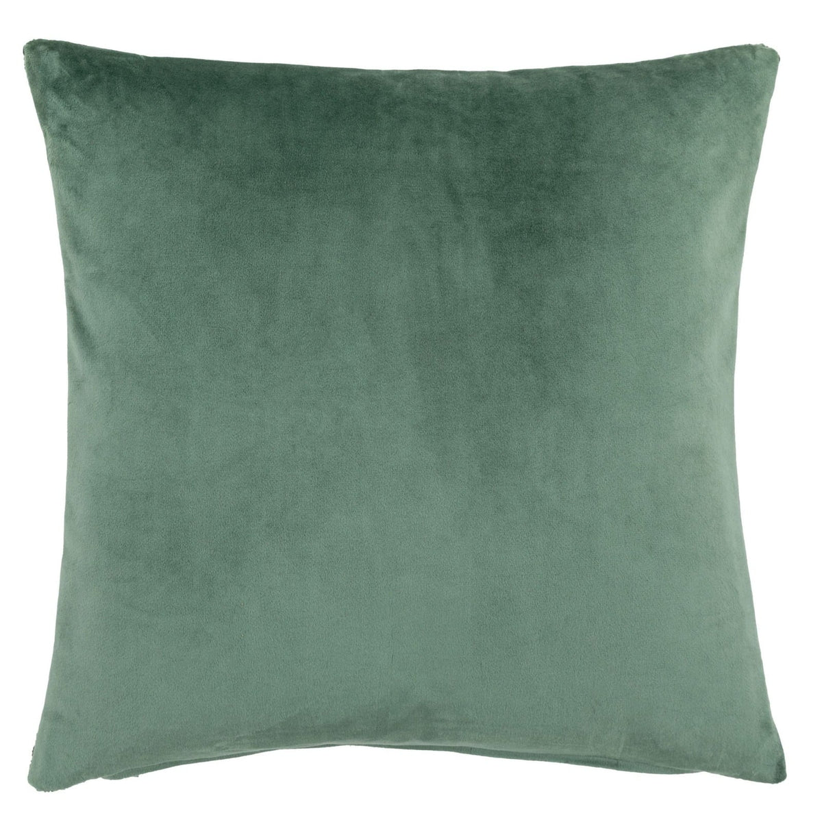 Basketweave Chenille Cushion in Olive - Set of 2